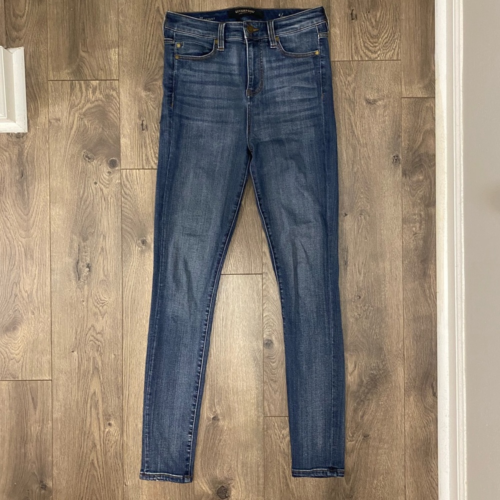 Liverpool LA High-Rise Skinny Jeans Sz 4/27